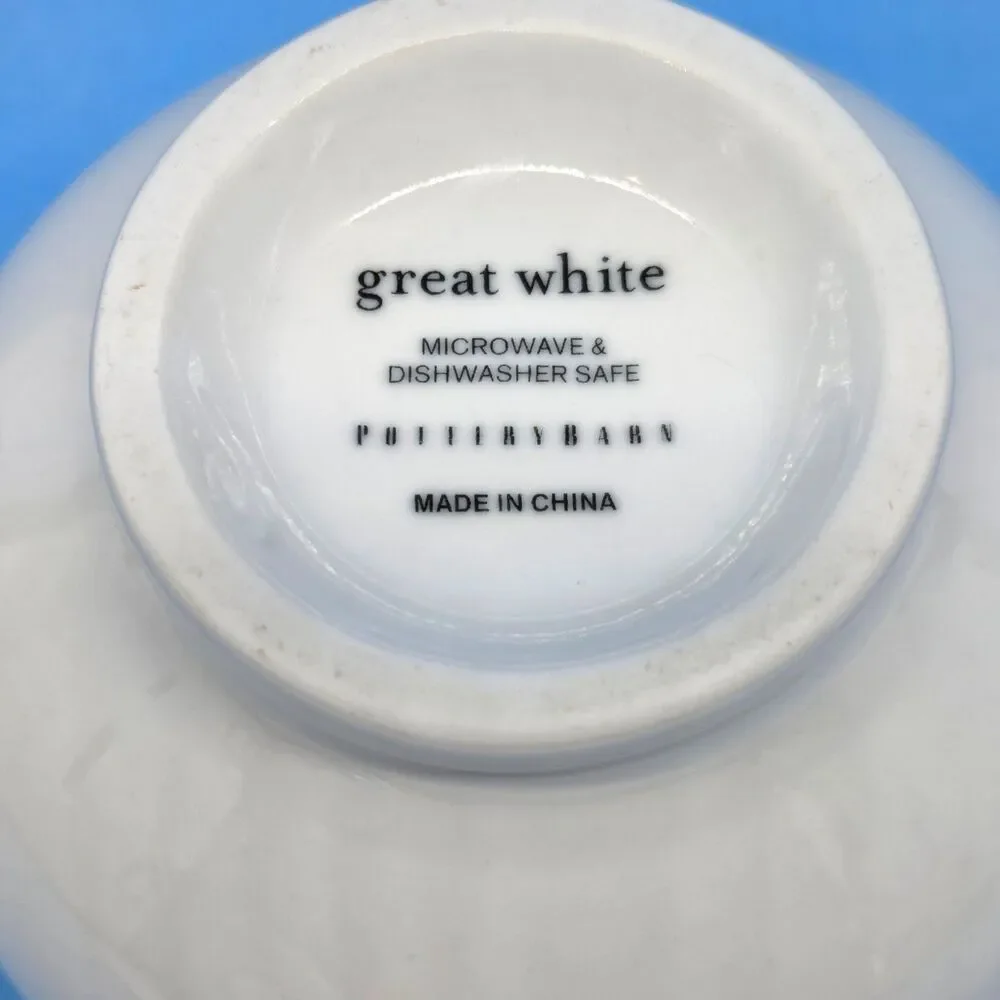 Pottery Barn Great White 5